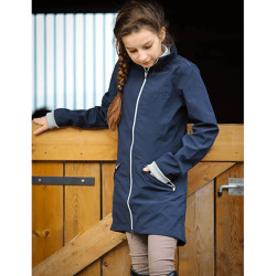 PÉNÉLOPE - Blouson Fuji Long Enfant - Marine