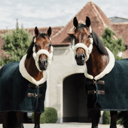 Couverture Séchante Cheval Kentucky Horsewear Show Heavy Vert Foncé