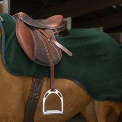 EQUITHÈME - Couvre-reins Polaire Teddy - Vert