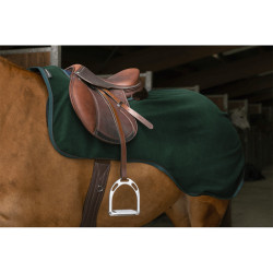 EQUITHÈME - Couvre-reins Polaire Teddy - Vert