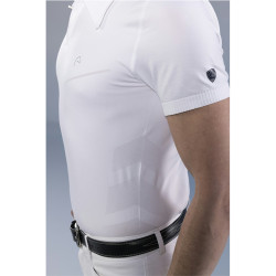 PRO SERIES - Polo Rythm Homme - Blanc