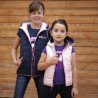 EQUI-KIDS - Veste Sans Manche Réversible Jade - Marine EQUI-KIDS - Veste Sans Manche Réversible Jade - Marine