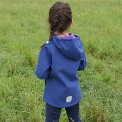 EQUIKIDS - Veste Softshell Amandine - Marine