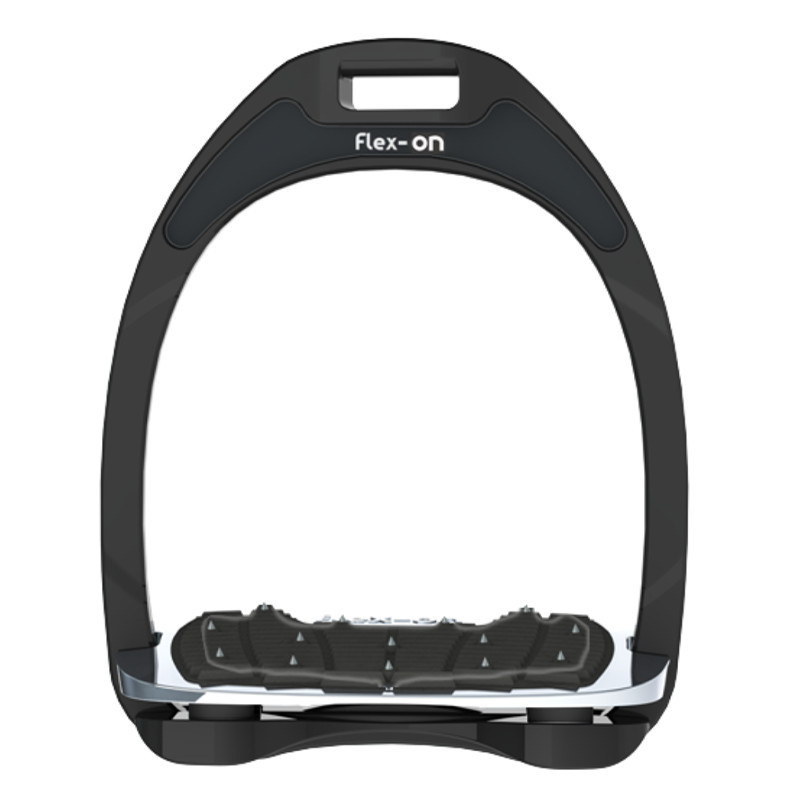 FLEX ON - Étriers Aluminium IUG - Noir FLEX ON - Étriers Aluminium IUG - Noir
