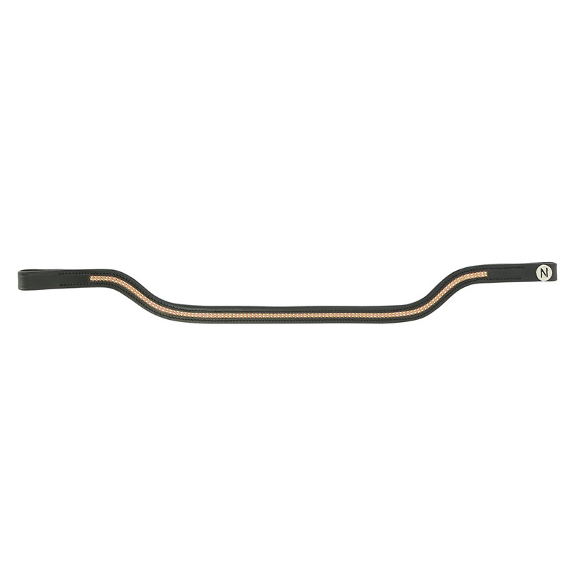 NORTON - Frontal Shape - Noir/Rose Gold