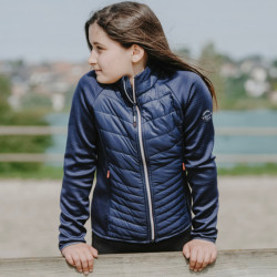 ÉQUITHÈME - Veste Olivia Enfant - Marine