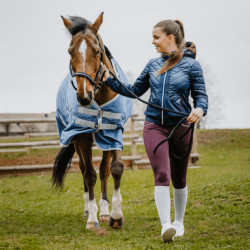 ÉQUITHÈME - Veste Softshell Mona Femme - Marine