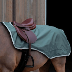 ÉQUITHÈME - Couvre-reins Tyrex 600D Doublé Polaire - Vert