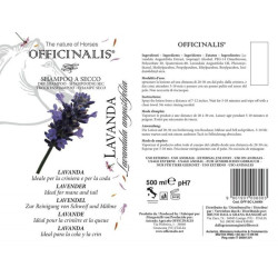 OFFICINALIS - Shampoing Sec Lavande Crinière et Queue
