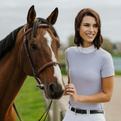 ÉQUITHÈME - Polo de Concours London - Violet