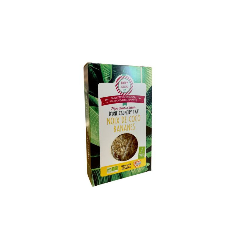 Happy Crackers Crunchy Tabs' Banane Noix de Coco Happy Crackers Crunchy Tabs' Banane Noix de Coco