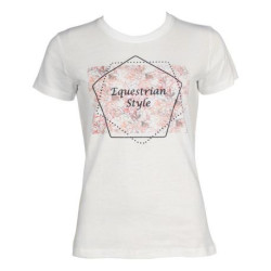 HKM T-Shirt -Savona Print- Style Vanille