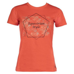 HKM T-Shirt -Savona Print- Style Rouge