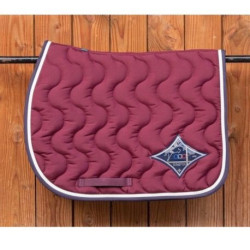 JUMP'IN - Tapis Ecusson Made In France - Prune/Marine