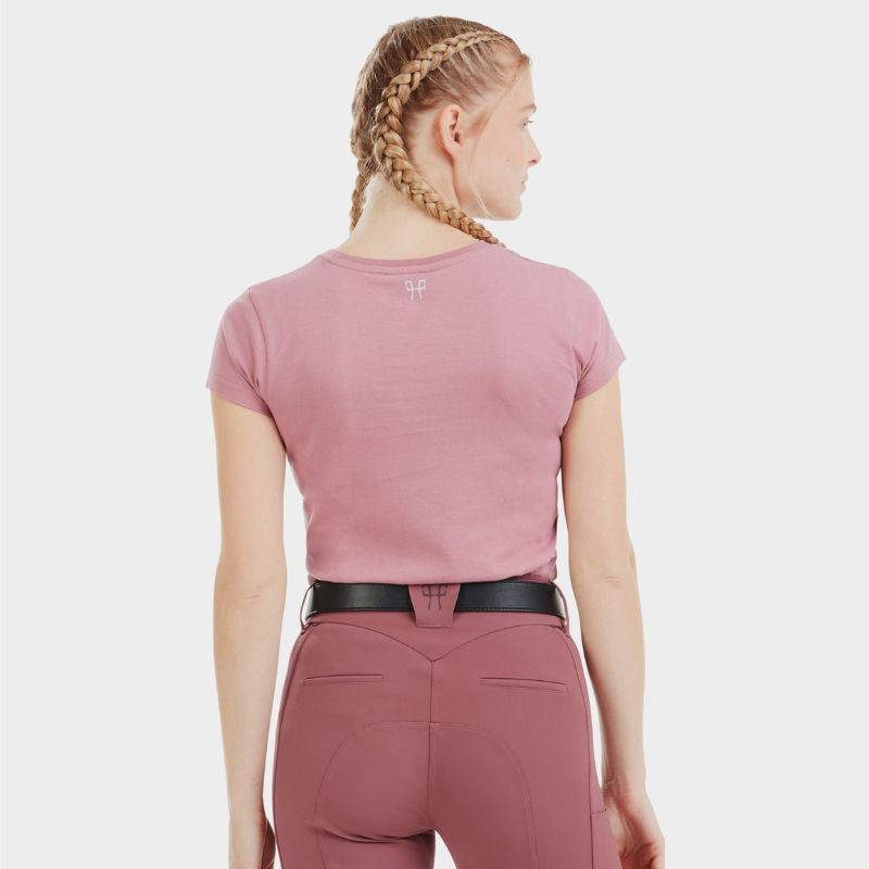 Achat T-shirt d'Equitation Team Rose de Horse Pilot Achat T-shirt d'Equitation Team Rose de Horse Pilot