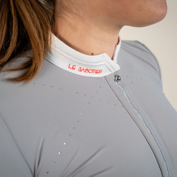 Achat Polo Équitation Célestine Gris Le Sabotier