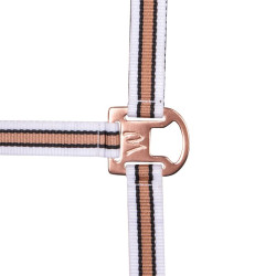 Achat Licol Shine Blanc et Or Rosé Waldhausen