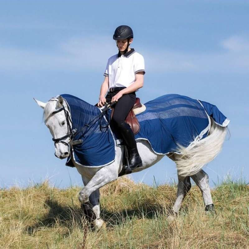 Couvre Rein Couvre Cou Anti Mouche Horseware Amigo Flyrider