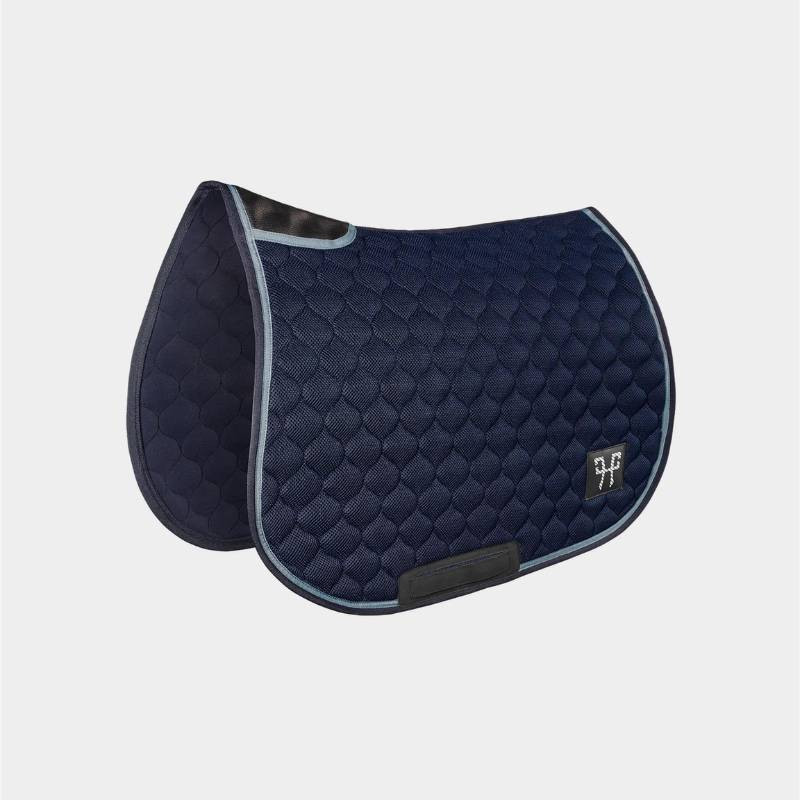 Achat Tapis de Selle coloris Marine et Bleu Clair de Horse Pilot Achat Tapis de Selle coloris Marine et Bleu Clair de Horse Pilot