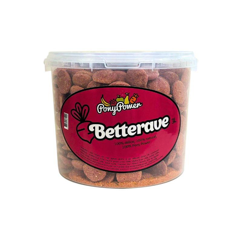Achat Friandises pour Chevaux Betterave de Pony Power Achat Friandises pour Chevaux Betterave de Pony Power
